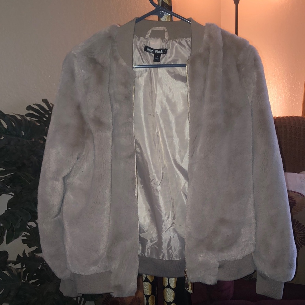 Soft cozy jacket